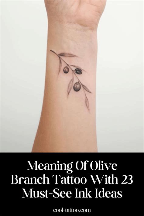 Meaning Of Olive Branch Tattoo With 23 Must See Ink Ideas Meaning Of Olive Branch Tattoo With 23 Must See Ink Ideas
