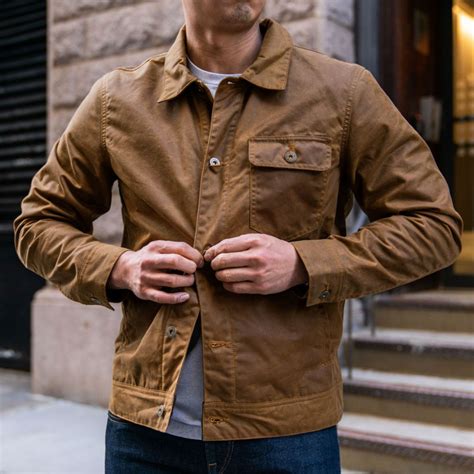 Men Amp 39 S Waxed Canvas Field Jacket In Tan Amp 39 Coyote Amp 39 Thursday Men Amp 39 S Waxed Canvas Field Jacket In Tan Amp 39 Coyote Amp 39 Thursday