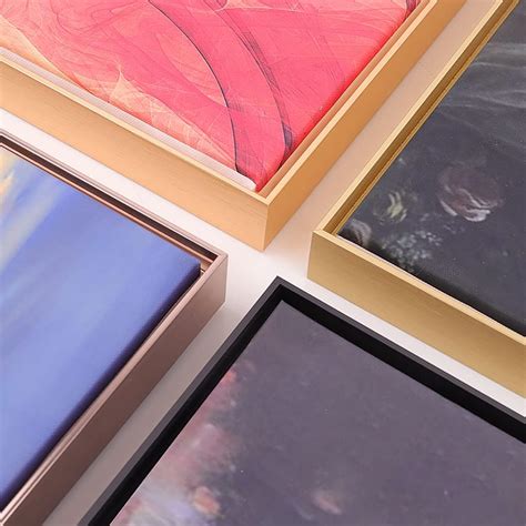 Metal Canvas Floater Frame 1 1 4 Amp Quot Deep Floater Frame For Canvas Painting Canvas Floating Frame