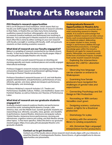 Mfa In Performance Pedagogy Department Of Theatre Arts University Of Pittsburgh Mfa In Performance Pedagogy Department Of Theatre Arts University Of Pittsburgh