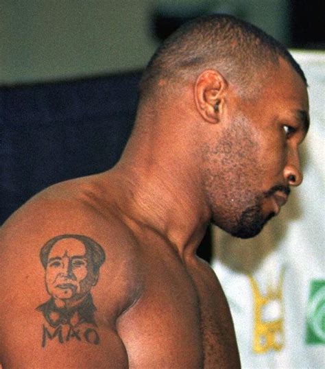 Mike Tyson Mao Face Tattoo