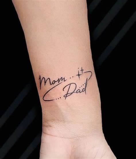 Mom and Dad Tattoo Ideas