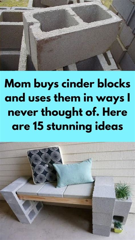 Mom Buys Cinder Blocks And Uses Them In Ways I Never Thought Of Here Are 15 Stunning Ideas Mom Buys Cinder Blocks And Uses Them In Ways I Never Thought Of Here Are 15 Stunning Ideas