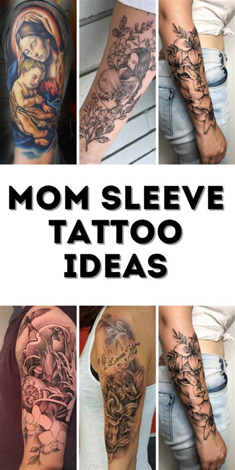 Mom Sleeve Tattoo Ideas Beautiful And Unique Designs For Sons Daughters And Kids Mom Sleeve Tattoo Ideas Beautiful And Unique Designs For Sons Daughters And Kids
