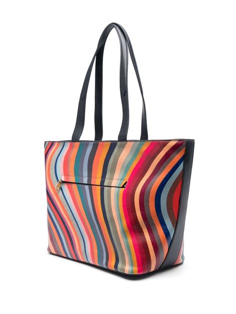 Monogram Tote Bag Canvas Paul Smith Monogram Tote Bag Canvas Paul Smith