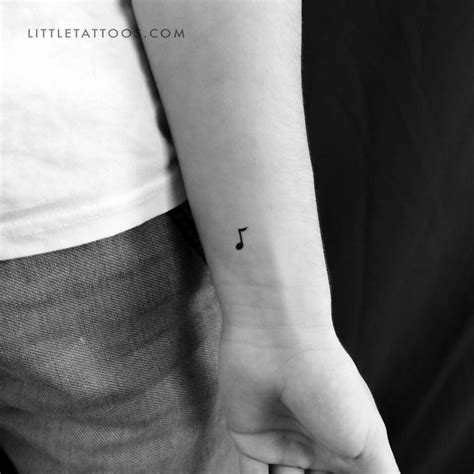 Music Note Temporary Tattoo Set Of 3 Small Tattoos Music Note Temporary Tattoo Set Of 3 Small Tattoos