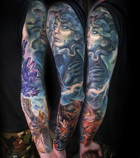 My Greek Mythology Sleeve Tattoo By Jordan Croke Greek Tattoos Greek Mythology Tattoos My Greek Mythology Sleeve Tattoo By Jordan Croke Greek Tattoos Greek Mythology Tattoos