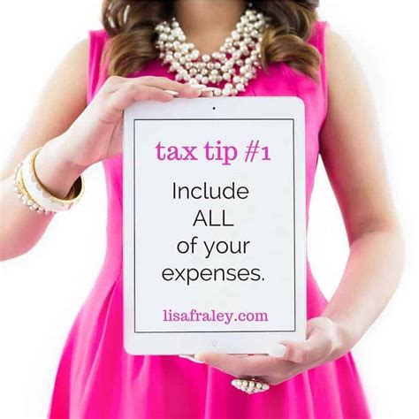 My Top 5 Tax Tips To Save Money This Year Lisa Fraley
