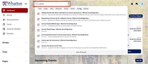 Mywharton Tools Wharton Knowledge Base
