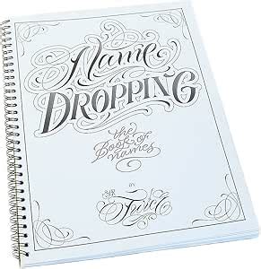 Name Dropping Tattoo Flash Design Art Book Sketch By Sir Twice Ebay