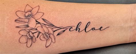 7 Flower Name Tattoos