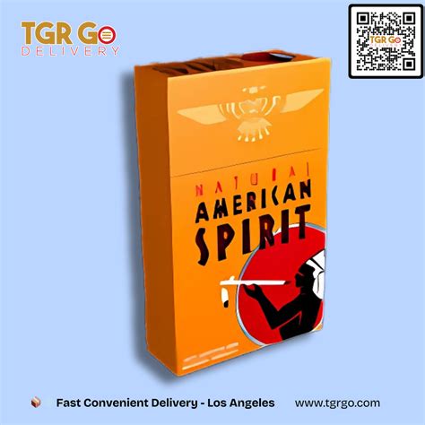 Natural American Spirits Cigarettes Tgr Now Smoke Vape Delivery Los Angeles
