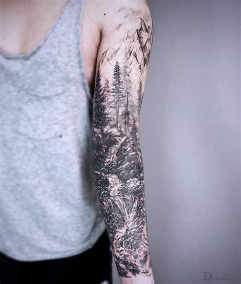Nature Forest Arm Sleeve By Nick Baxter Tattoonow