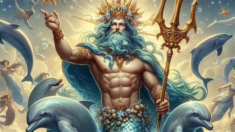 Neptune God Of The Sea Turbulences And Earthquakes Neptune God Of The Sea Turbulences And Earthquakes