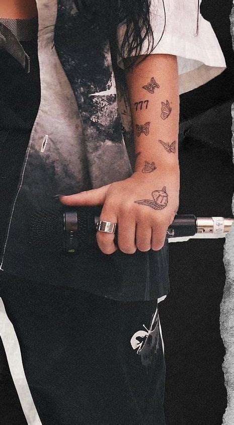 Nessa Barrett S Arm Tattoos Nessa Barrett S Arm Tattoos