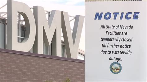 Nevada Dmv Network Outage Closes Offices Statewide Rapid Registration And Turbo Titles Remain