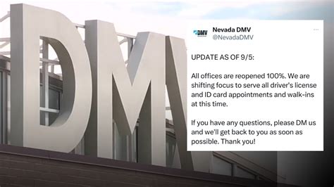 Nevada Dmv Offices Fully Reopen In The Wake Of Statewide Network Outage