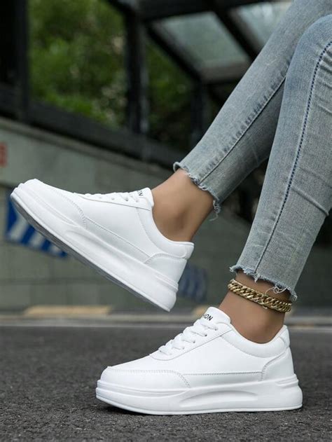 New Autumn Women Amp 39 S Sneakers White Sporty Casual Shoes Trendy Canvas Shoes For Men And Women