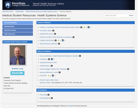 New Medical Student Tools Available On Harrell Library Website Penn State Health News