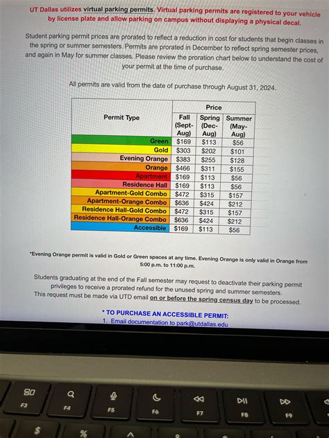 New Parking Fees R Utdallas New Parking Fees R Utdallas
