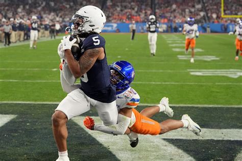 No 5 Penn State Bottles Up Ashton Jeanty Beats No 8 Boise State To Reach Cfp Semis