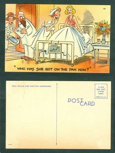 Nurse She S Awake Postcard Nurse She S Awake Postcard