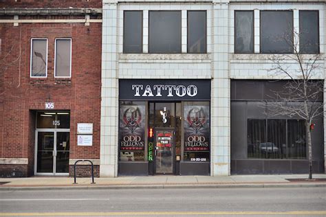 Odd Fellows Tattoo Downtown Akron Partnership Akron Oh