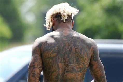 Odell Beckham Jr S Tattoos Are Something To Behold Yahoo Sports