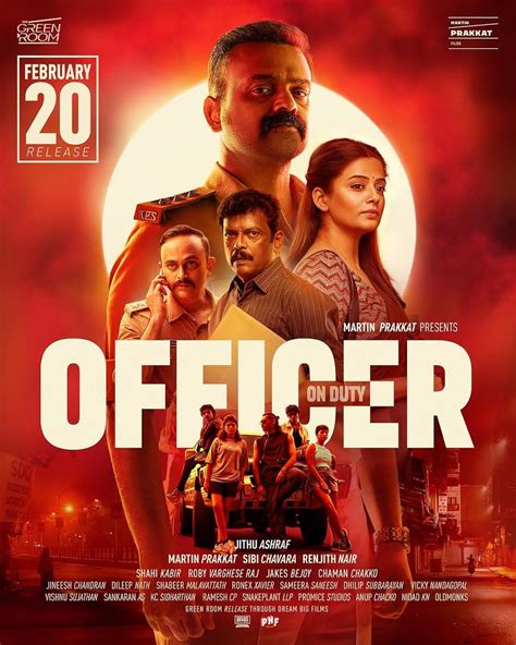 Officer On Duty 2025 Malayalam Movie Ott Release Date And Platform