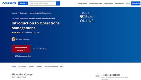 Online Course Introduction To Operations Management From University Of Pennsylvania Class Central Online Course Introduction To Operations Management From University Of Pennsylvania Class Central