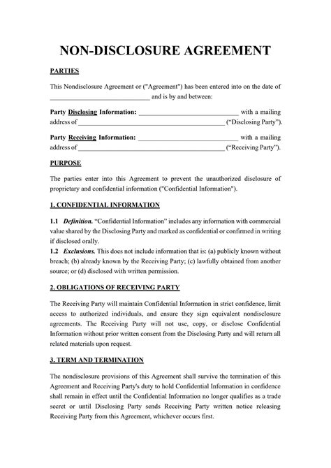 Only Fans Contract Pdf Non Disclosure Agreement Private Law