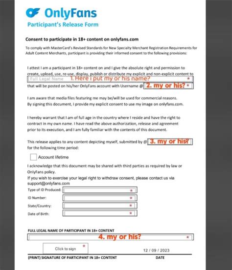 Onlyfans Release Forms In 2025 Onlyfans Release Forms In 2025