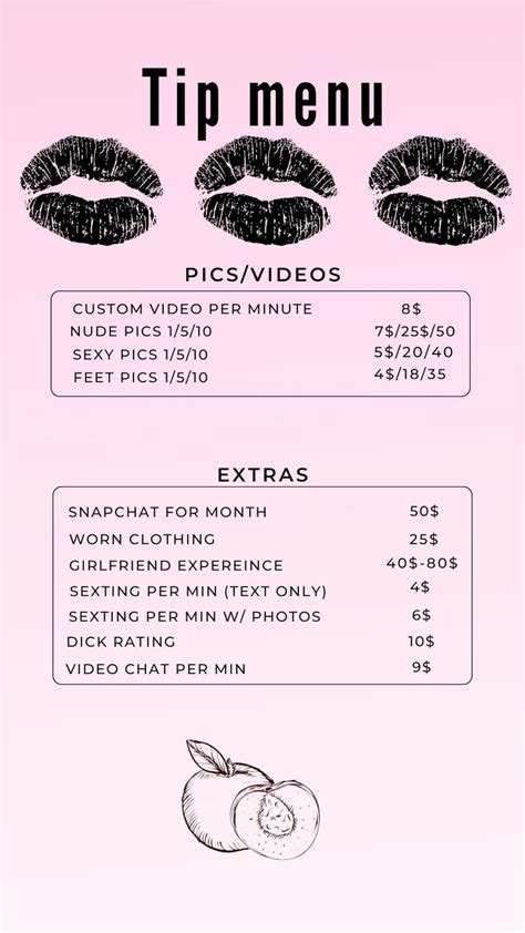 Onlyfans Tip Menu Spicy Site Canva Editable Of Menu Etsy Onlyfans Tip Menu Spicy Site Canva Editable Of Menu Etsy