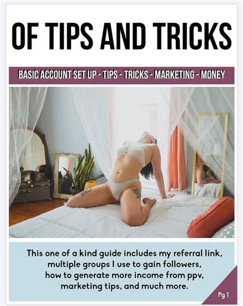 Onlyfans Tips Tricks Artofit
