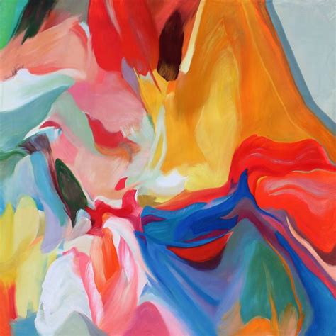 Original Contemporary Extra Large Vibrant Colorful Abstract Oil Painting On Canvas 50 X 50 Original Contemporary Extra Large Vibrant Colorful Abstract Oil Painting On Canvas 50 X 50