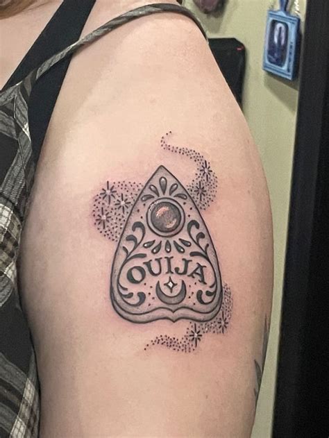 Ouija Board Tattoo Designs