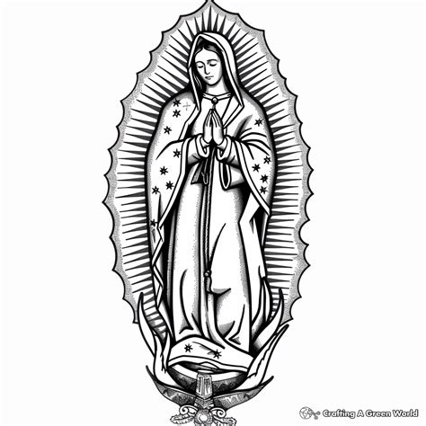 Our Lady Of Guadalupe Tattoo Printable
