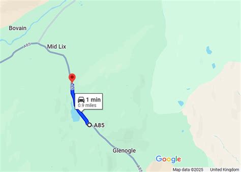 Overnight Road Surfacing On A85 Glen Ogle Head Bear Scotland