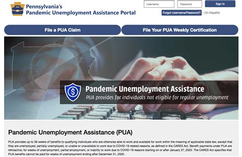 Pandemic Unemployment Assistance Program Pua In Pennsylvania Injury Call Dlp Pandemic Unemployment Assistance Program Pua In Pennsylvania Injury Call Dlp
