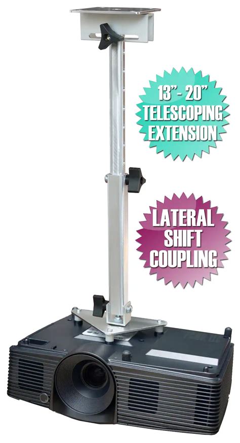 Pcmd Llc Projector Ceiling Mount Compatible With Acer U5213 U5310w U5313w Lsc Telescoping 13