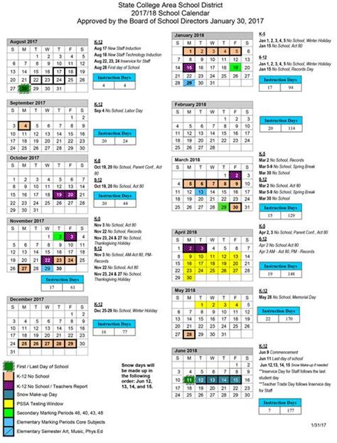 Penn Academic Calendar Dates