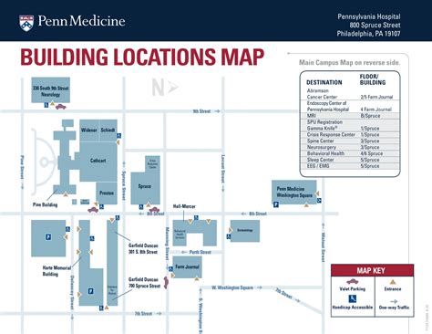 Penn Medicine Hospital Map 2020 2013 All Maps Penn Medicine Hospital Map 2020 2013 All Maps