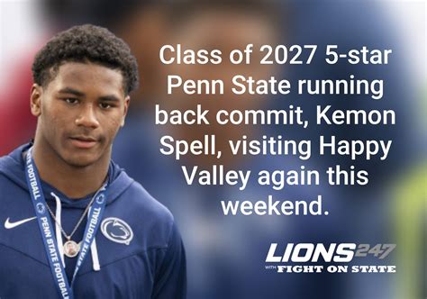 Penn State On Verge Of Landing 5 Star Commit With Massive Weekend Visit On The Way