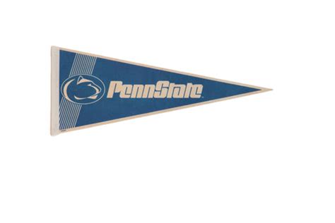 Penn State Pennant University Of Pennsylvania Penn Quakers Felt Pennant 12X30 Inches Blue College Flag