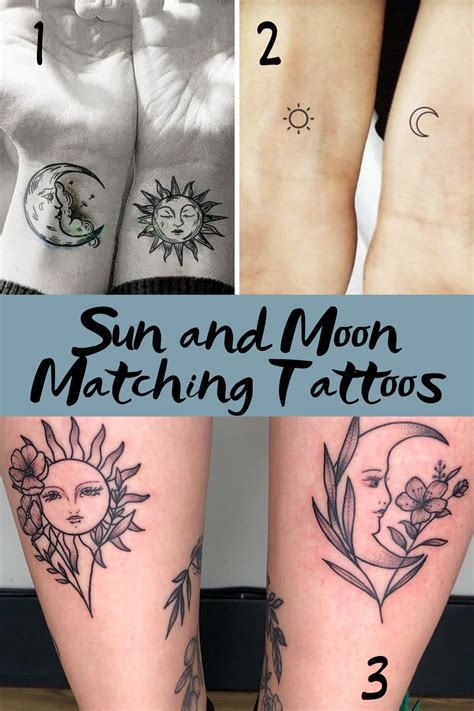Perfectly Balanced Sun And Moon Matching Tattoos Tattoo Glee Perfectly Balanced Sun And Moon Matching Tattoos Tattoo Glee