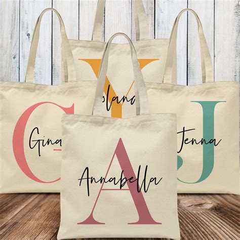 Personalized Canvas Tote Bag Personalized Canvas Tote Bag