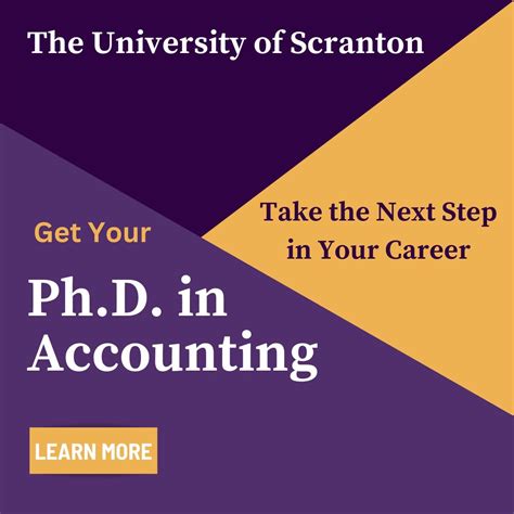Phd In Accounting At The University Of Scranton Phd In Accounting At The University Of Scranton