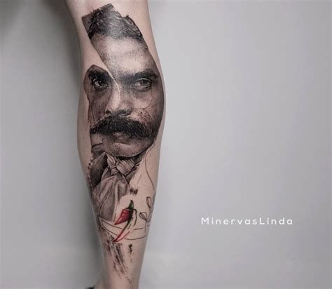 Photo Emiliano Zapata Tattoo By Minervas Linda Photo 26525