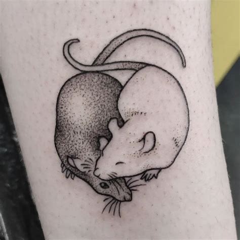 Pin By Ashtrayh On In 2024 Mouse Tattoos Rat Tattoo Cute Small Tattoos