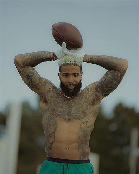 Pin By Jazz On Husband Material Odell Beckham Jr Tattoos Beckham Jr Odell Beckham